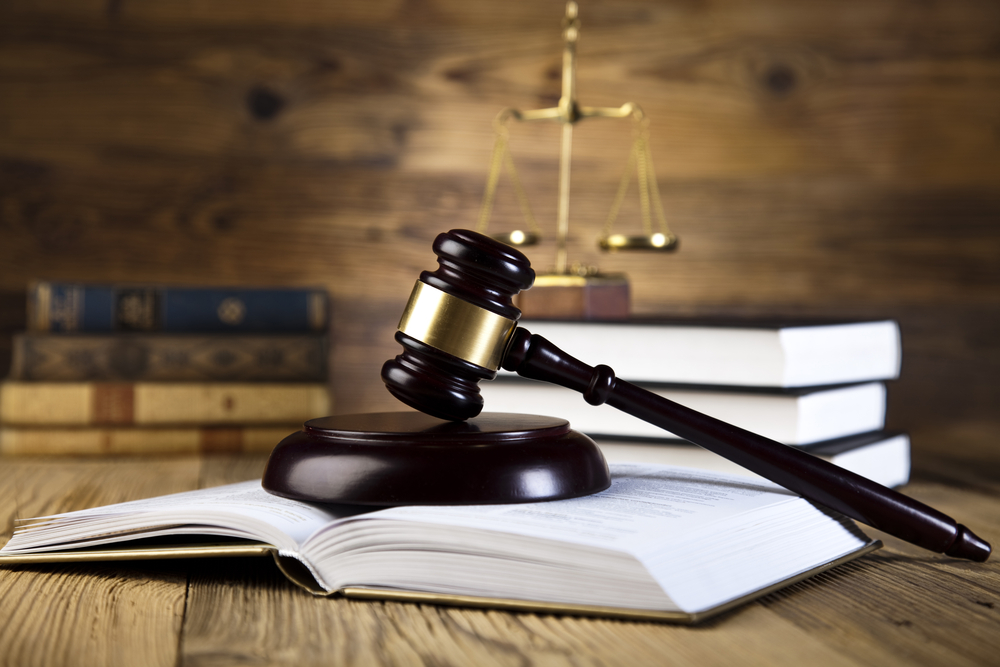 picture of a gavel on top of a book